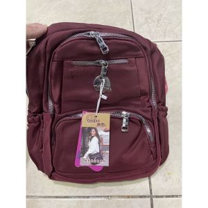TAS RANSEL WANITA CHIBAO 0804s-22 BAHAN KANVAS MODEL TERBARU. DITEMPAT. BEST SELLER CHIBAO RANSEL