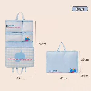 【คารูนสุดน่ารัก】ถุงเก็บของแขวนผนัง แบบหลายช่อง – น้ำหนักเบา เก็บของง่าย สไตล์น่ารักสำหรับห้อง/เดินทาง