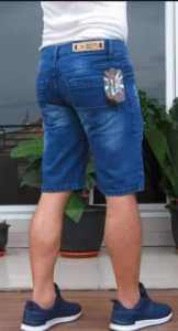 TITIN COLLECTION HARGA MURAH ..!!! CELANA JEANS PENDEK BIRU NAVY SEMPROT BIRU MUDA NAVY HITAM GARMEN PRIA DISTRO BERKUALITAS BAGUS // CELANA PENDEK PRIA HARGA MURAH MERIAH