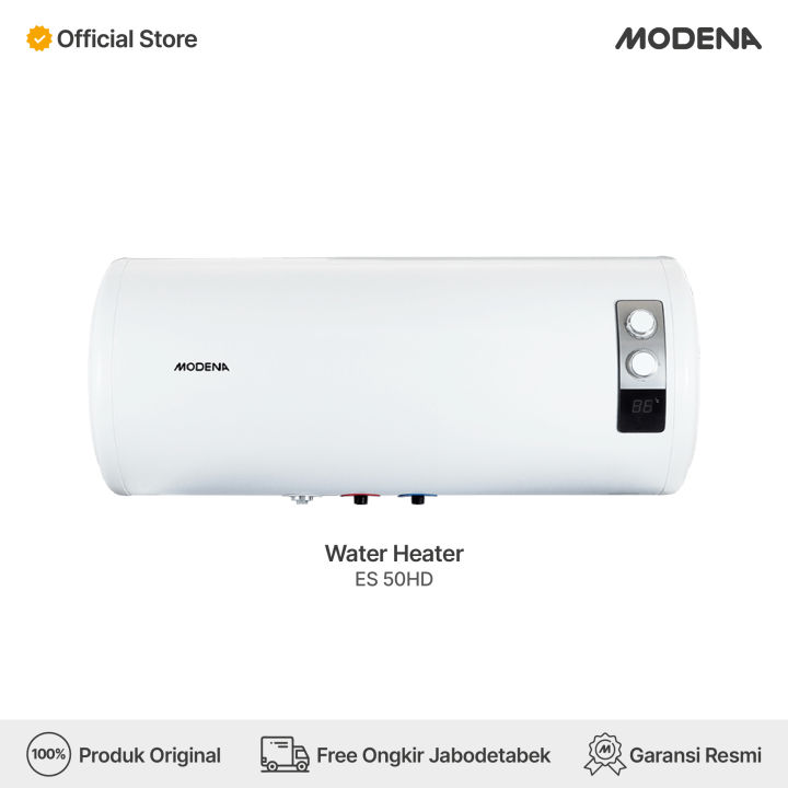 MODENA Electric Water Heater - ES 50 HD (Kapasitas 50 Liter) | Lazada ...