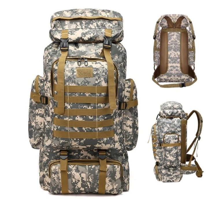 RockSeries Extra Large Backpack 80L For Hiking Camping Outdoors