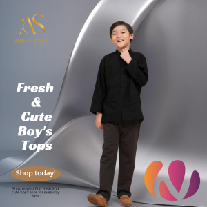 BAJU ATASAN SARIMBIT NIBRAS COUPLE PRIA NKC 03 & NKCA 03 BLACK