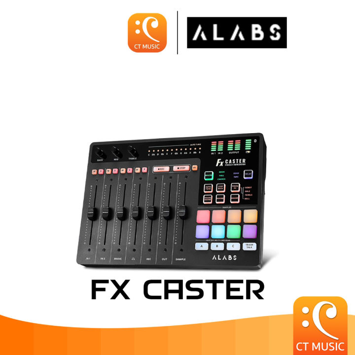 Alabs FX Caster อุปกรณ์พอดแคสต์ Podcaster Streaming Microphone Set ...