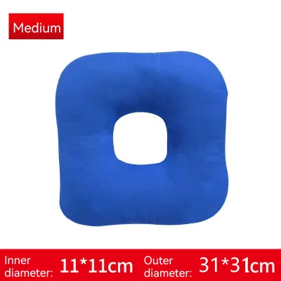 Bedsore washer for the bedridden elderly lying flat buttock tailbone anti-pressure bedsore mat round cushion care for paralyzed patients