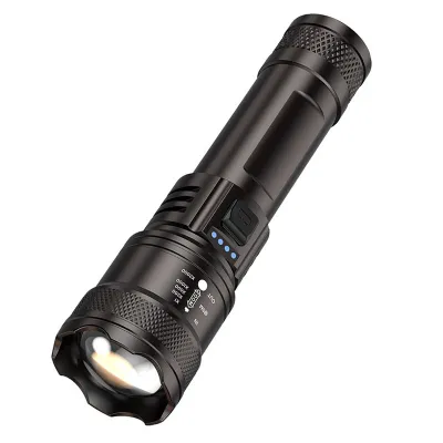 รับประกัน 10 ปี ไฟฉายได้ ได้ Flashlight ไฟฉายเดินป่า รับซูมได้ ไฟฉายมือถือ ไฟฉายชาร์จได ไฟฉายแรงสูงแท้ ไฟฉายกันน้ำแท้ ไฟฉายแรงสูงไกล ไฟฉายพกพา LED ไฟฉายแรงสูง ไฟฉายพกพาชาร์จ ไฟฉายแบบชาร์จไฟได้สว่างเป็นพิเศษซูมไฟสปอร์ตไลท์ระยะ