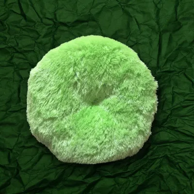 BS Home Decore-Bantal Duduk Bulu Donat Jumbo Alas Duduk Bulat Bantal Kursi Bulat Donut LP