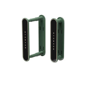 MLADEN Household Telescopic Wall Mounted Wall Organizer Hanger Storage Without Punching Clothes Drying Storage Balcony Storage Rack