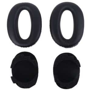1Pair Replacement Leather Earpads Memory Foam Ear Cushion Cover for MDR-1000X MDR 1000X WH-1000XM2 Earphone Sleeve