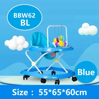 💜 Beauty 2u 💜 High Quality Newborn Baby Walker Anti Rollover Seat Bayi Jualan Murah Scooter Wheeel Toy Mainan Budak Sales Baby Gear Walkers Sales Baby Gear Bicycle Child Seat Tricycle Outdoor Mainan