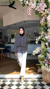 100% Realpict Kemeja Wanita Lengan Panjang Korean Style Oversize