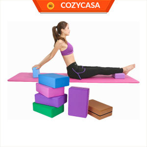 【COZYCASA】EVA Yoga Block 200g/High Density Non Slip Foam Brick for Stretching