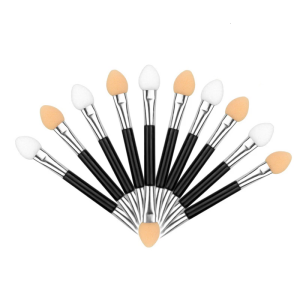 10 Pcs Double Sided Eyeshadow Brushes Makeup Brush Eyeshadow Applicator Makeup Beauty Cosmetic Tool for Eye Makeup