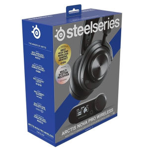 SteelSeries Arctis Nova Pro Wireless Gaming Headset for PC & PlayStation - Black/White