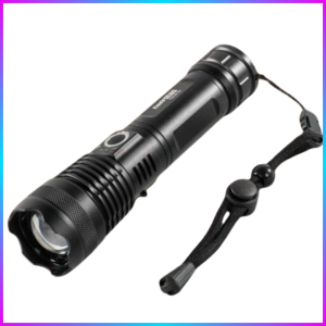 TaffLED Senter LED Long Range Zoom USB Rechargeable P50 800 Lumens - TG-S191 / senter led zoom super terang 24 jam jarak jauh / kokoh kuat awet ringan usb outdoor / kemah murah mendaki tahan viral kuat waterproof / rekomended terlaris harga terbaik viral