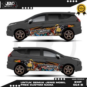 EXP 014-STIKER DECALL THAILOOK SEMUA MOBIL EXPANDER AYLA PAJERO ERTIGA CALYA BRIO HR-VFREE NAMA