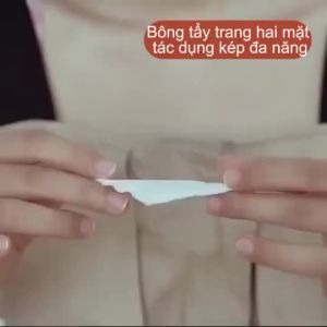 [COMBO] 3-5 Gói Bông Tẩy Trang 222 Miếng Cotton Pads 3 Lớp Sợi Tự Nhiên Mềm Mịn