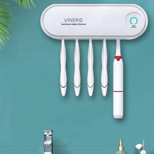 Vinero Orion Smart Toothbrush Sterilizer Carbon Fiber UV Light Holder