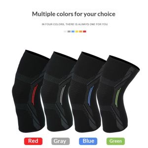 JJT Breathable Knit Knee Support for Running Cycling Fitness and Sports Protection