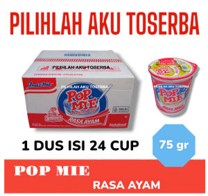 Mie Instant POP MIE Rebus Rasa AYAM - ( Harga 1 DUS )