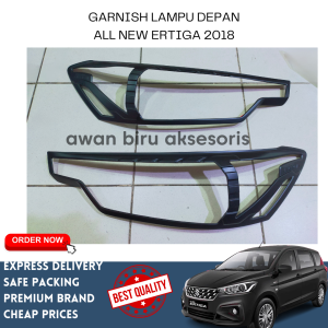GARNISH LAMPU DEPAN BELAKANG ALL NEW ERTIGA 2018 HITAM