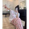 Bộ đồ nữ heo hồng áo thun cộc tay quần dài thời trang siêu dễ thương. 