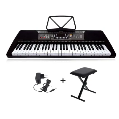 MK-829 คีย์บอร์ดไฟฟ้า 61 คีย์ MK829 มีช่องเสียบ USB +ฟรีอแดปเตอร์ ที่วางโน้ต Music Arms