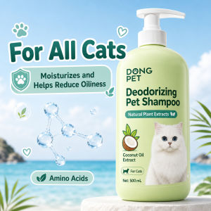 [SG Stock] Pet Shampoo 500ml / Dog Body Wash - Deodorising Cleansing Shampoo for Dog Cat Long-Lasting Fresh Scent Soft Coat Care Puppy Kitten Safe