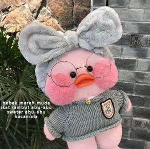 Boneka Bebek Lucu Imut Style Kado Ulang Tahun Lembut Kawaii Mainan Gemes Mewah Hewan Hadiah Anak