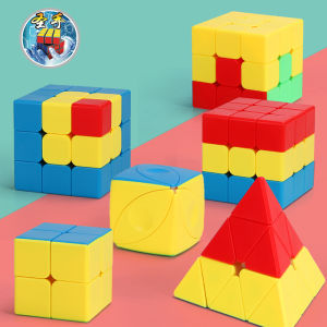 SENGSO Magic Cube Beginner Series: Various Specifications Cube for Children's Learning Games