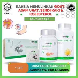 Pakej Ubat Gout Uric Acid Supplement Medicine Sakit Lutut Sakit Sendi Ubat Sakit Pinggang Belakang Asam Urat Gaut Arthritis Wrist Back Knee 关节痛 尿酸