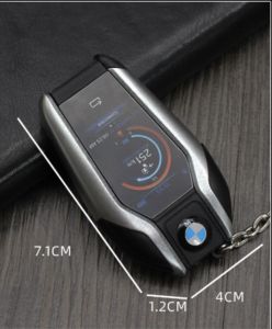 HỘP QUẸT-BẬT LỬA MỐC KHÓA XE BMW i8 THIẾT KẾ NHỰA KÈM KIM LOẠI