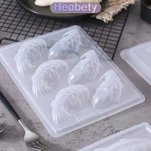 Heabety  Cá Khuôn 3D Cá Koi Hình Dạng Nhựa Bánh Sô Cô La Thạch Khuôn Tự Làm Xà Phòng Handmade Sugarcraft Khuôn Nướng Khuôn