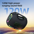 Loa Bluetooth di động công suất cao ZEALOT ZE01 công suất 120W, chống nước, đèn RGB nhiều màu, loa siêu trầm không dây, âm thanh nổi 360 độ, Kết nối TWS - Chính hãng bảo hành 12 tháng. 
