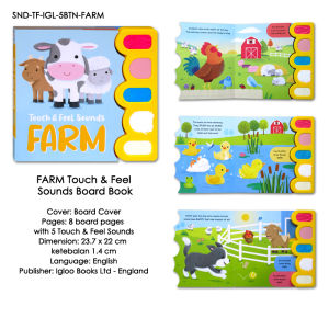 FARM & PET Touch & Feel Sounds Board Book