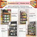 Supermarket Shelves display grocery rack 5 layers for Store rack kitchen rack organizer space save Snack Shelf Convenience Store Multi-layered Shelf. 