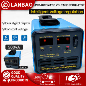 AVR Automatic Voltage Regulator 3000W Power Supply Surge Protection 220V AC Servo Motor Automatic Voltage Regulator SVR-3000VA/2500VA/2000VA/1500VA/1000VA/500VA Servo Type AVR Time Delay