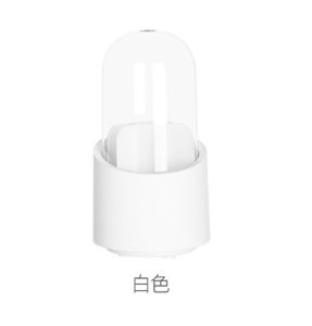 [Local Seller] Rotatable Make Up Brush Holder Makeup Brush Organizer Storage Box Dustproof Cosmetic Rack 360 Rotate