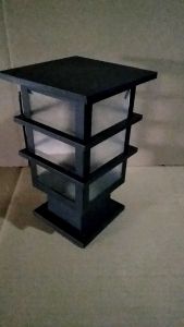 lampu pagar pilar sudut siku lampu indoor lampu hias lampu pagar depan