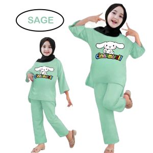 Qiala - SETELAN ANAK WANITA VIRAL USIA 3-12thn CINNAMOROLL