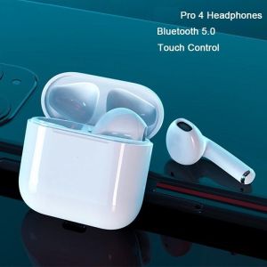 Tai nghe Công nghệ Bluetooth Pr0 4 headphone nhét tai xịn hàng Cao Cấp chống ồn thích hợp kết nối với mọi loại máy thông minh