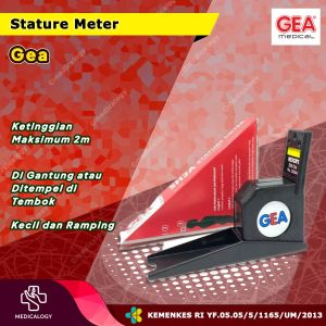 Alat ukur tinggi badan GEA / Stature Meter GEA 2m
