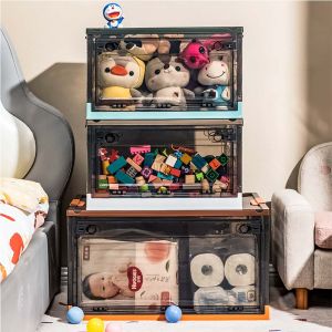 IsALifestyle 5 way Open Multipurpose Storage Box Foldable Stackable Home Household Organizer Box Bekas Simpanan Lipat