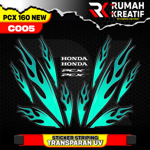 Stiker Striping PCX 160 S Trasparan Bening Decal Stiker Honda PCX 160 2024