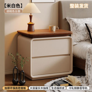 SG ⚡ Bedside Table Solid Wood Bedroom Dresser Storage Cabinet Bedside Cabinet