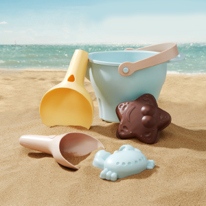 [Ready Stock] Beiens Beach Sand Water Toys 5pcs/10pcs/14pcs Soft ABS Material 贝恩施高品质软胶沙滩玩具堆沙城堡宝宝儿童水上玩具