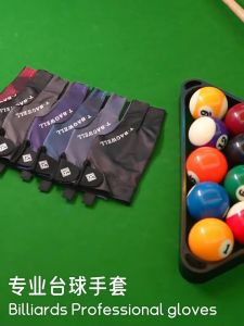 Professional Billiard Gloves Left Hand Ventilated Elastic With Lycra Material For Long Time Use