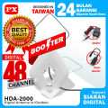 Antena TV Digital Analog Indoor Outdoor Booster+Kabel 12M PX HDA-2000. 