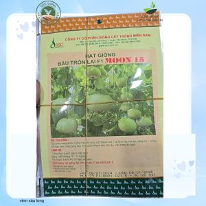 gói 20 hạt Giống f1 Bầu tròn siêu ngọt MOON 15 siêu trái