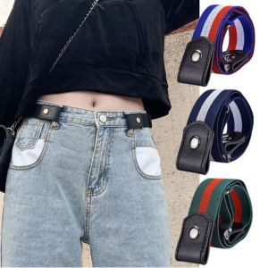 Thắt lưng thun bằng vải chun co giãn Thắt lưng co giãn màu trơn thời trang năng động cho nữ SHOPER