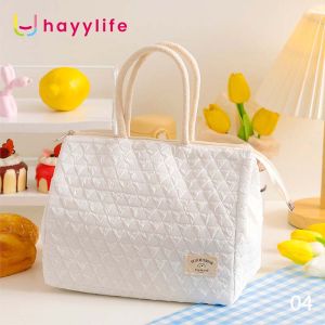 Hayylife Tas Kedap Udara penyimpan kotak makan - Tas kedap udara untuk kotak makan dengan ritsleting  tas berkapasitas besar untuk kotak makan siang yang tertutup rapat cocok untuk untuk pekerja kantor dan pelajar HL-AGB863